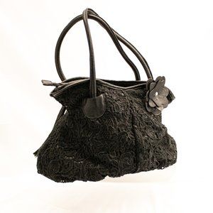 K Studio Black Lace Bag Purse
